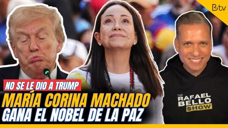 MARIA CORINA MACHADO gana el Premio Nobel de la Paz
