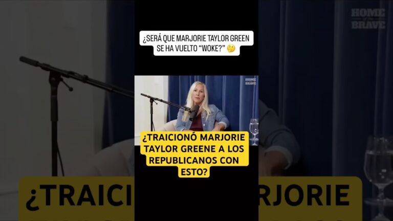 MARJORIE TAYLOR GREENE quiere los docs de EPSTEIN