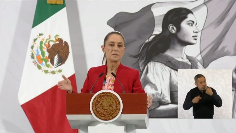 Sheinbaum dice que acorde con Trump dar «unas semanas más»