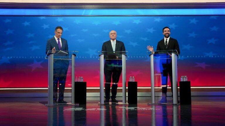 primer debate polémico por la alcaldía de Nueva York