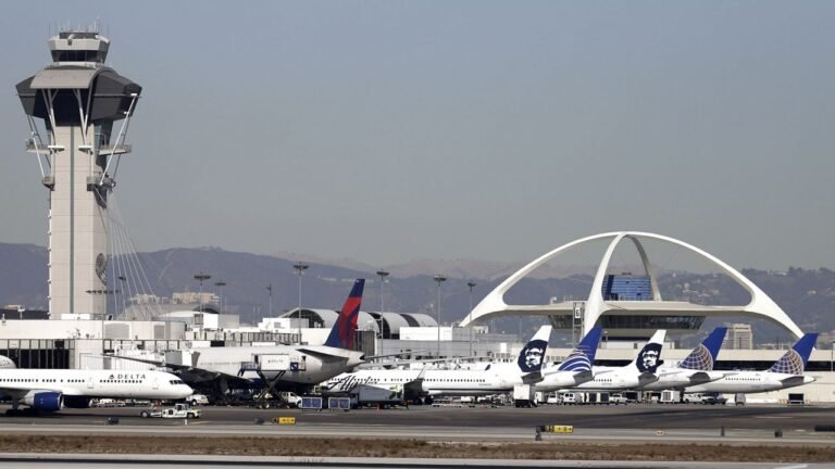 Suspenden vuelos al Aeropuerto Internacional de Los Ángeles