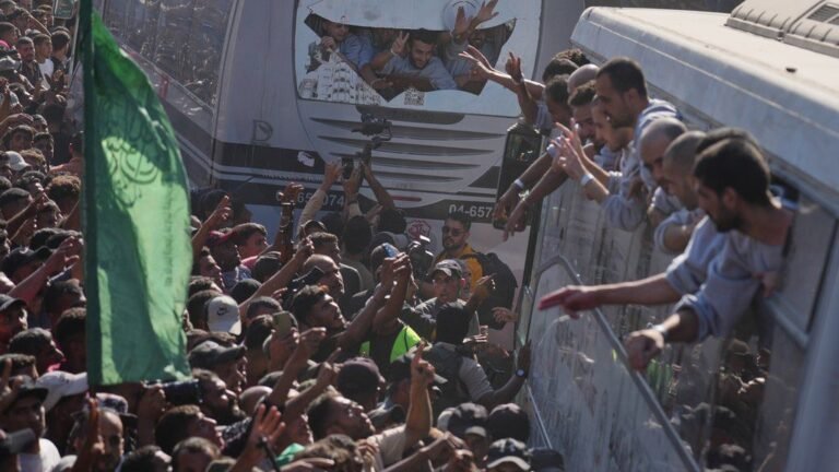 Israel liberación completa de prisioneros palestinos