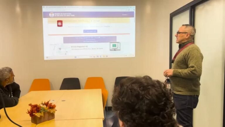 Promueven talleres gratuitos para registradores votados en NY