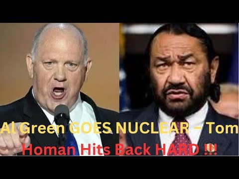 El demócrata se derrumba contra Tom Homan y lo detienen instantáneamente