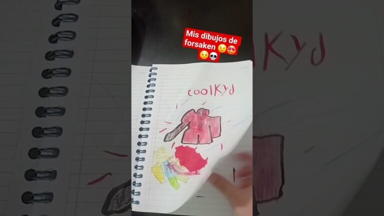 mis dibujos de forsaken 🤩