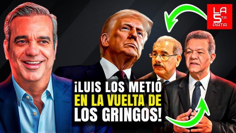 ¡Lo Callaron Entre Los Tres! Luis Llamó a Leonel y Danilo Antes de Traicionar Nuestra Soberanía