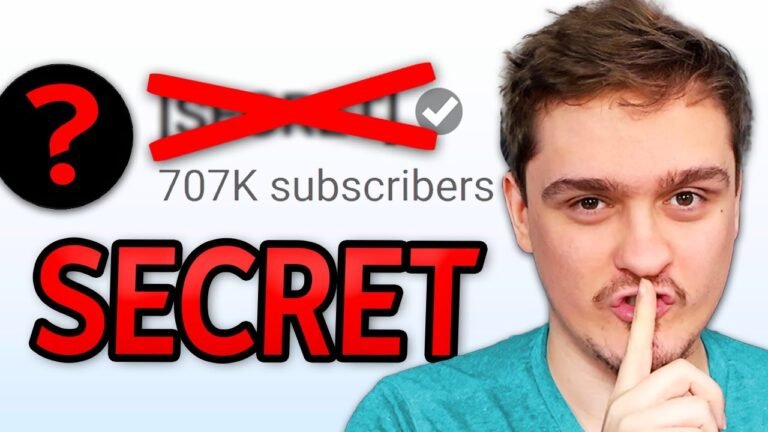 This YouTube Channel Is A HUGE Secret!