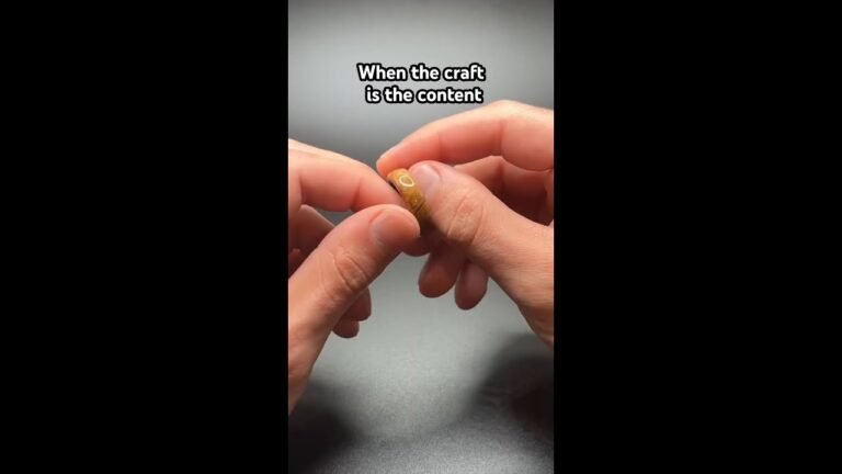 from block to bling 💍 #CreatorOnTheRise @Cedrusbuilds proves the process *is* the post