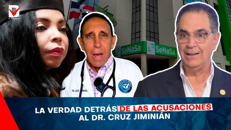 #AHORA🚨 “No es lo que parece” – Revelan detalles inesperados sobre el Dr. Cruz Jiminián y SENASA