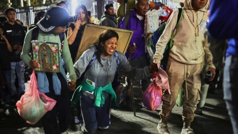 Millones de peregrinos honran a la Virgen de Guadalupe