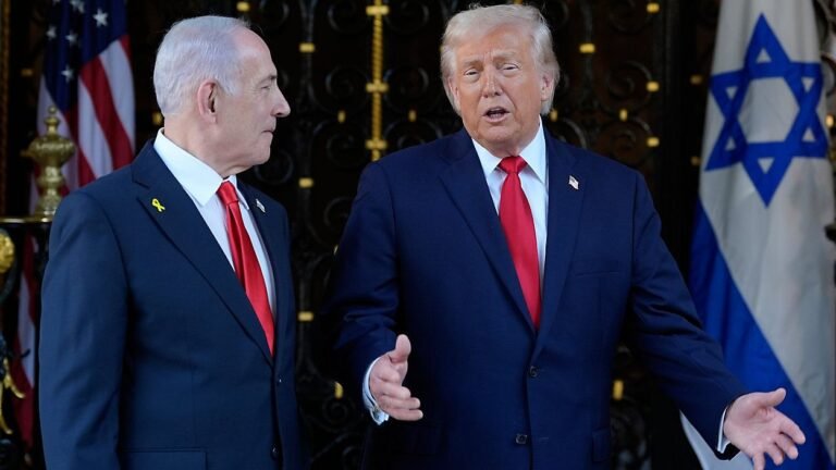 Trump recibe a Netanyahu en Florida