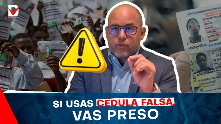 ¡Fin del fraude! Los traficantes  de haitianos y el negocio oculto de vieja cédula llega a su fin