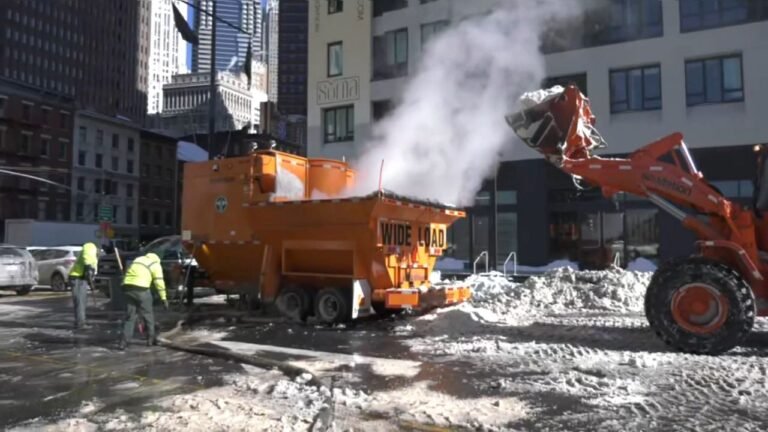 NY implementa operaciones de deshielo y limpieza