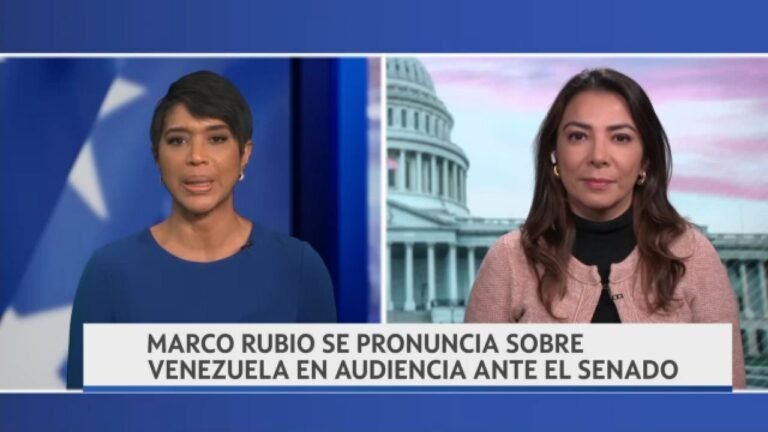 Marco Rubio se pronuncia sobre Venezuela en el Senado