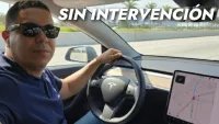 El Tesla que se maneja solo (sin intervención) – Remolacha