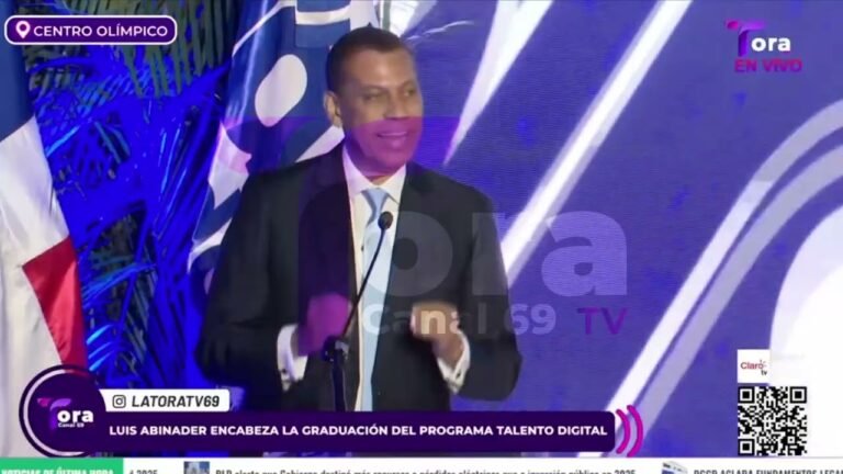 GUIDO GOMEZ MAZARA. LUIS ABINADER ENCABEZA LA GRADUACIÓN DEL PROGRAMA TALENTO DIGITAL