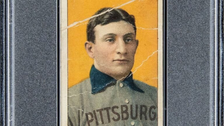 La tarjeta Honus Wagner T206 recién descubierta se subasta por 5 millones de dólares
