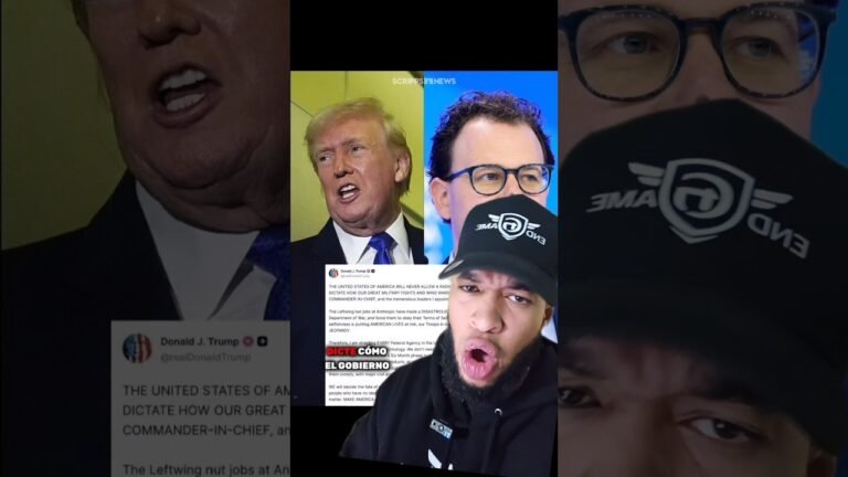 Trump Explota contra la Anthropic