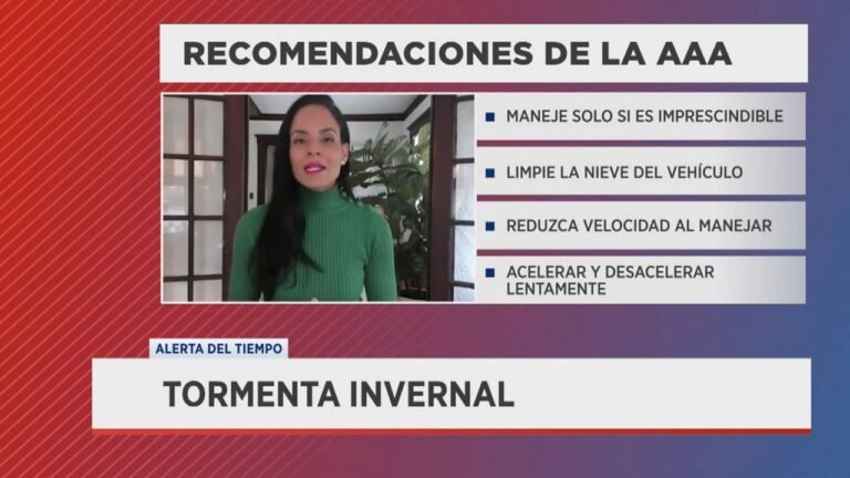 Recomendaciones de la AAA en caso haya que manejar