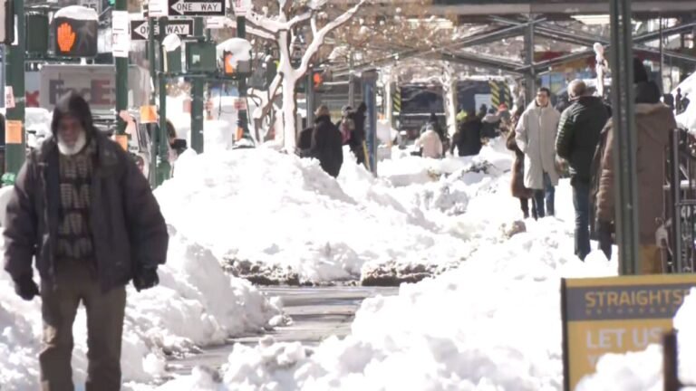La policía investiga ataque con bolas de nieve a dos oficiales