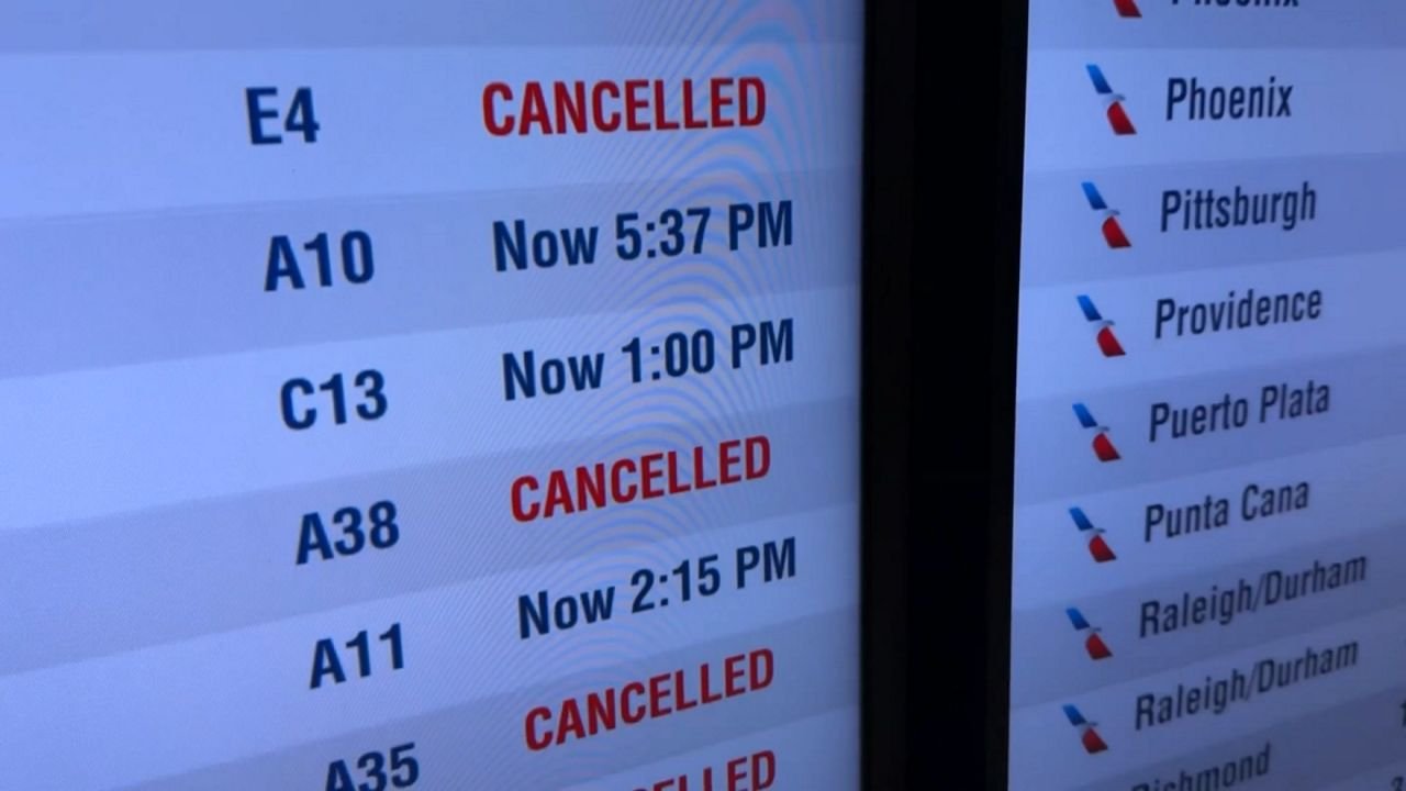 retrasos y cancelaciones de vuelos