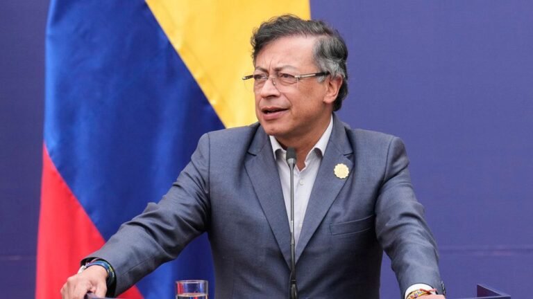 Trump recibe al presidente colombiano Gustavo Petro