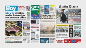 Titulares prensa dominicana lunes 23 de febrero 2026