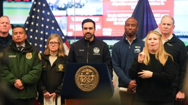 Segunda tormenta invernal para Mamdani