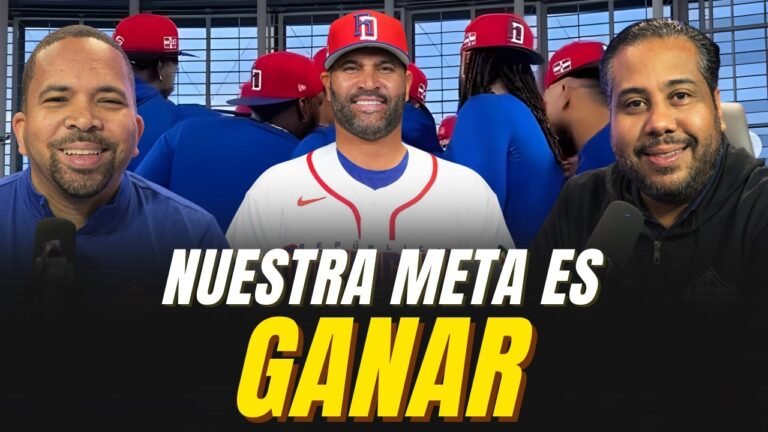 ALBERT PUJOLS REVELA TODOS LOS DETALLES DEL EQUIPO DOMINICANO