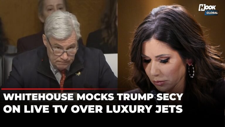 ‘Does It have A Bedroom?’: Democrat Whitehouse Humiliates Noem Over DHS Luxury Jets, ICE Mayhem