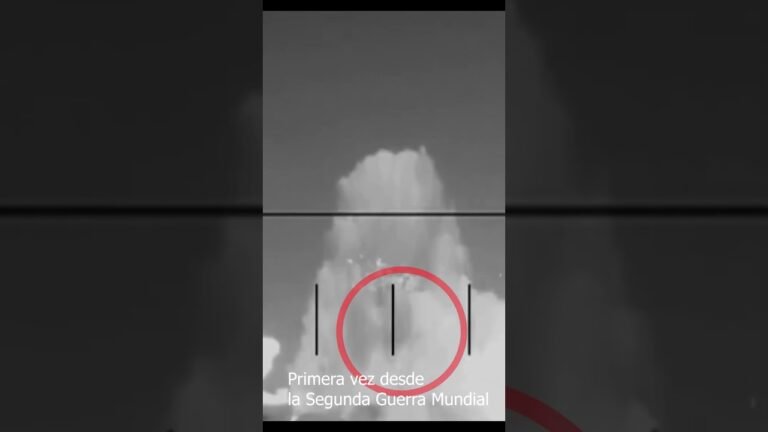 Primera vez desde la Segunda Guerra Mundial.