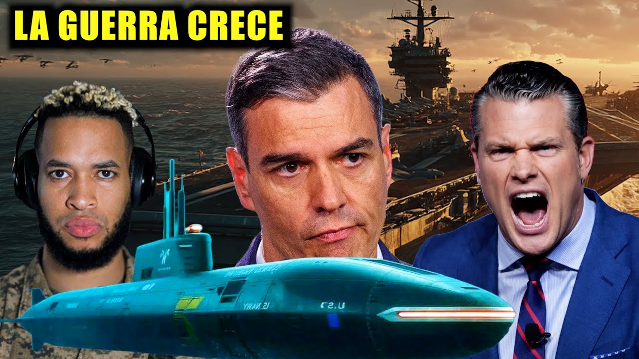 Como en la Segunda Guerra Mundial: submarino hunde buque | Rrespuesta de Pedro Sanchez