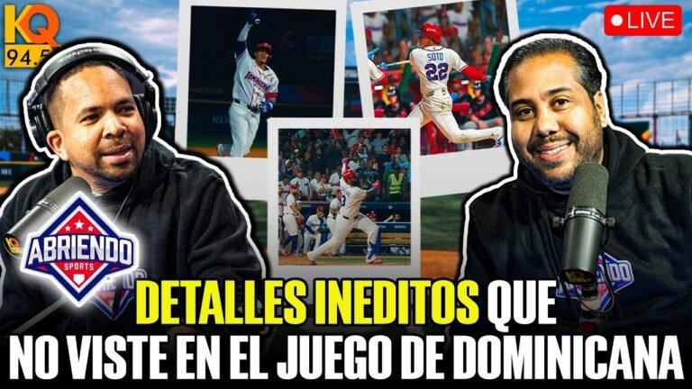 🔴EN VIVO: NOCHE INOLVIDABLE EN EL ESTADIO QUISQUEYA CON EL EQUIPO DOMINICANO PARA EL CLÁSICO
