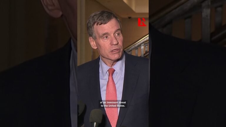 Warner: Iran Threat Was to Israel, Not to the United States