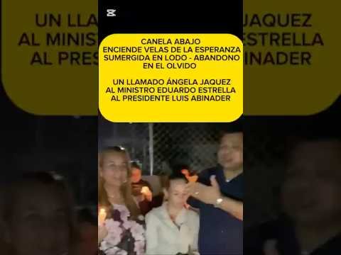 CANELA ABAJO – DM LA CANEL – SUMERGIDA EN LODO- ABANDONO – SIN ACERAS – SIN CONTENES