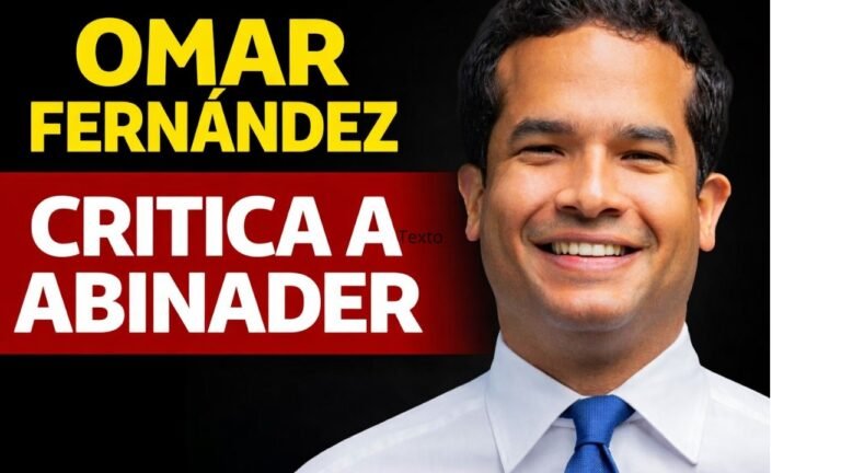 Omar Fernández: “Estamos a Tiempo de Corregir”