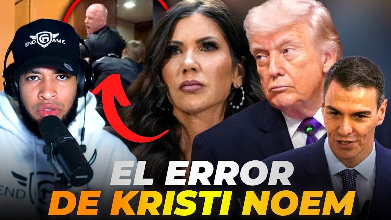 Kristi Noem fuera de DHS | Ex marine hace protesta por guerra