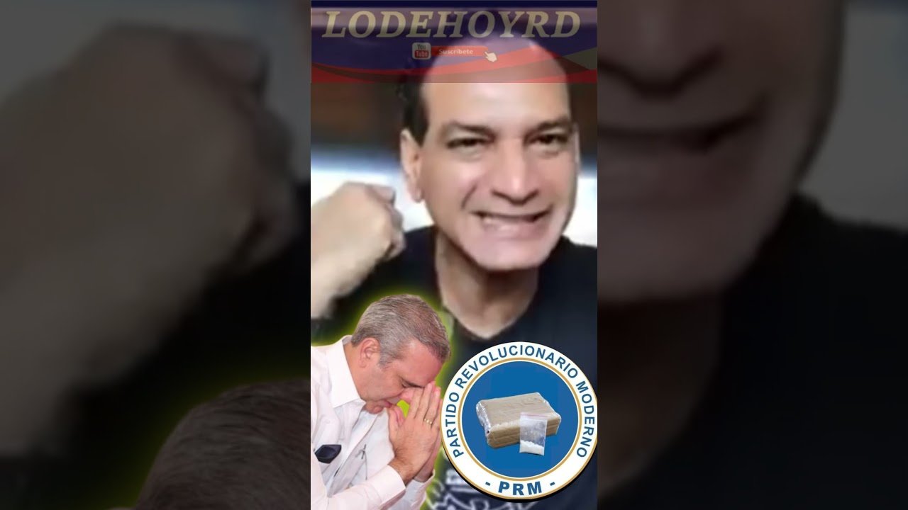 EL PRM ES EL NARCO DICE JOSE LALUZ