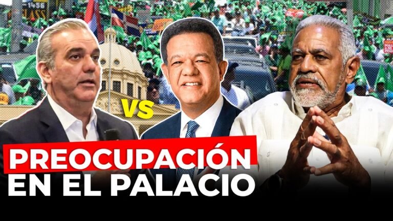 ¿Leonel ya superó a Abinader? Las encuestas que preocupan al Palacio Nacional