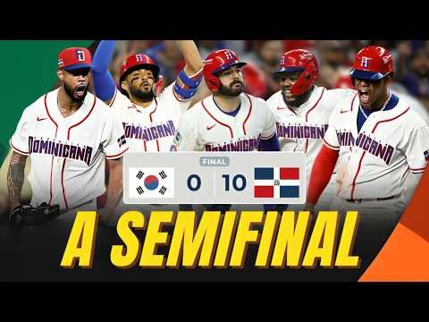 KNOCKOUT A COREA: DOMINICANA DOMINA FÁCIL Y PASA A SEMIFINAL: POST-JUEGO RD VS COREA