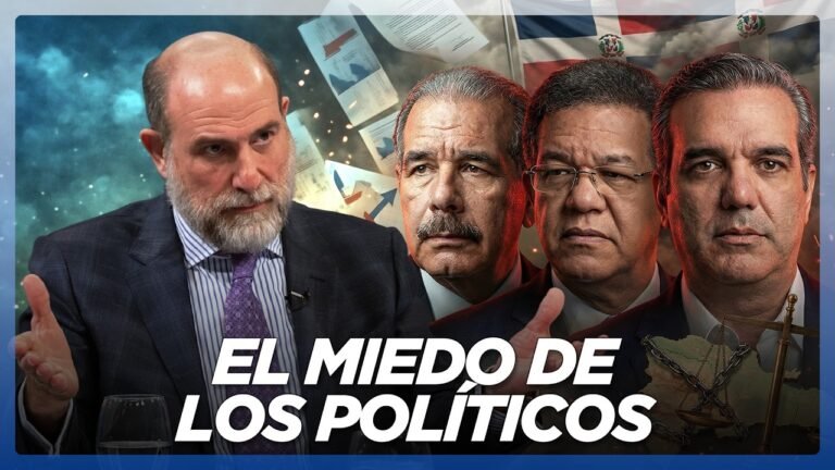 José Luis de Ramón: Danilo, Leonel y Abinader ¿Por qué NINGUNO quiere salvar la economía?