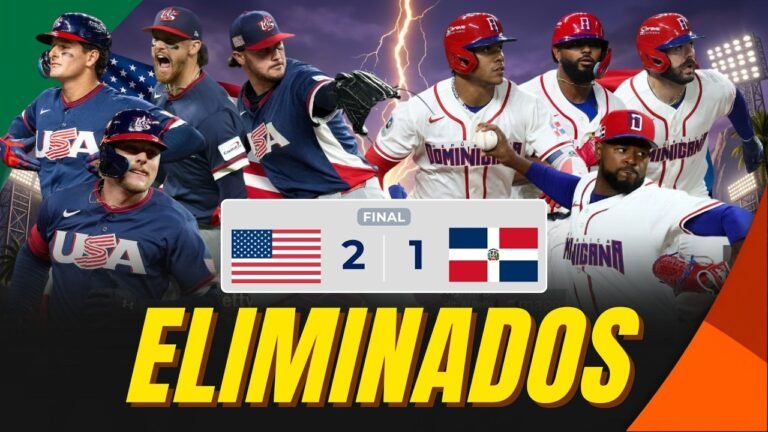 POST – JUEGO: USA ELIMINA A DOMINICANA EN JUEGO LLENO DE SUSPENSO