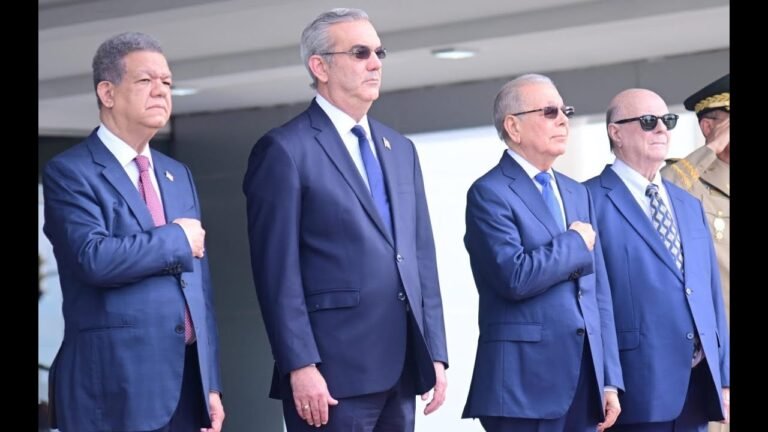 Danilo Medina Hipolito Mejia Luis Abinader y Leonel Fernandez hacia el 2028