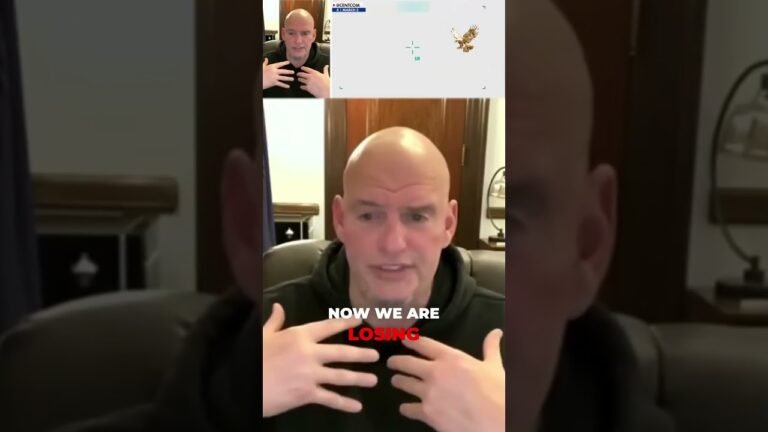 Fetterman Breaks Ranks: Standing Alone on Israel