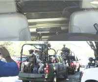 Ataúd dorado: más imágenes del funeral de “El Mencho”